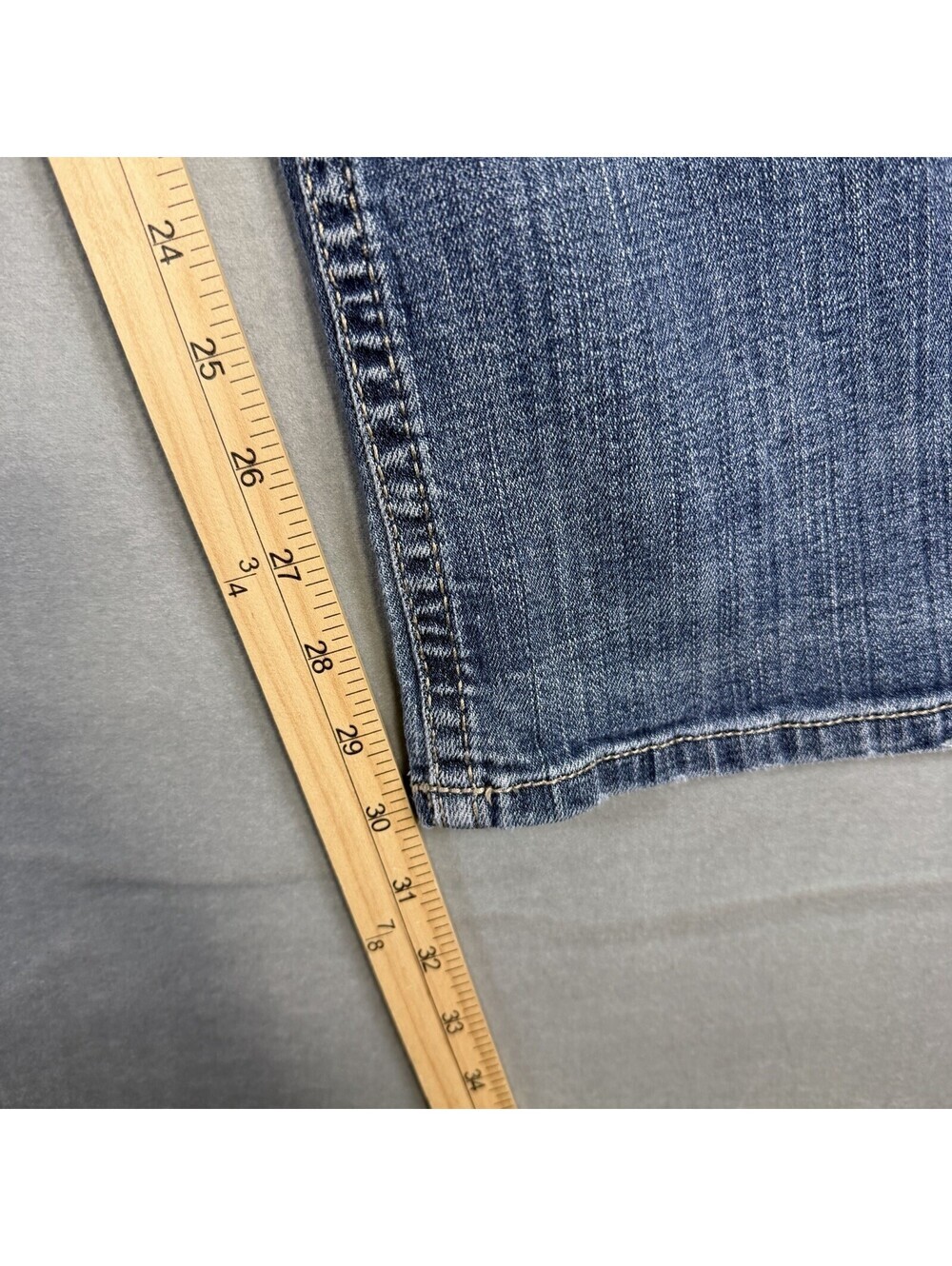 Silver Jeans Gordie Mens 32x32 Blue Bootcut Medium Wash Western Stretch Denim - Picture 8 of 8